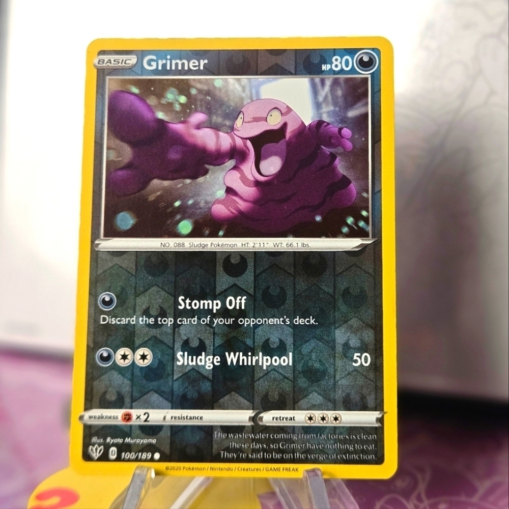 Grimer 100/189 Pokemon TCG Reverse Holo